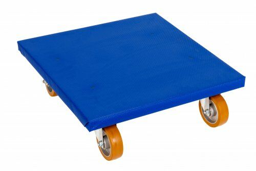 Möbelroller 600 x 600 mm, mit Polyurethanrollen 
