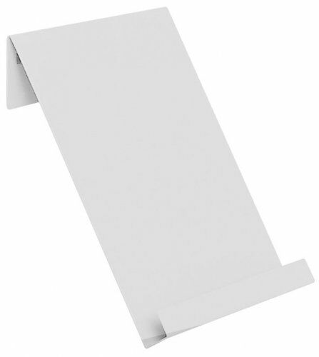 Prospekthalter lichtgrau 