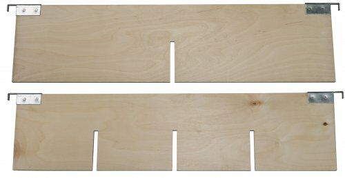Querteiler Querteiler | Rahmen 1200x800 | mit 3 Nuten nach unten 