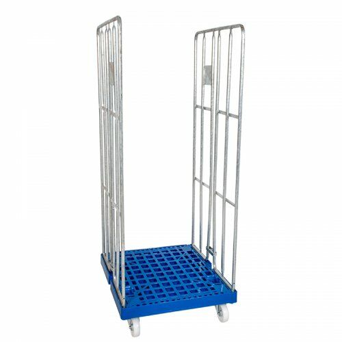 Rollbehälter 682 x 815 mm Nutzhöhe 1500 mm 2-seitig mit Kunststoffboden 
