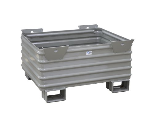 Schwerlastbehälter aus Stahl 1200 x 1000 mm 