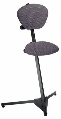 Stehhilfe ErgoPlus 3000 RAL 9005 | Stoff beige/braun 