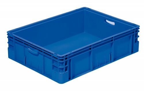 Euro-Transportbehälter 800x600 mm blau | 220 mm