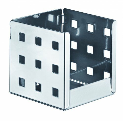 Zettelbox alufarben 