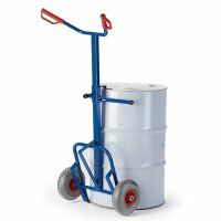 Fasskarren für 200 l-Fässer mit | Luft 260 x 85  - Bild 2