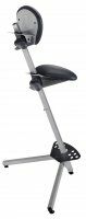 Stehhilfe ErgoPlus 3000 RAL 9005 | Stoff beige/braun  - Bild 2