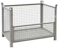 Gitterbehälter aus Stahl Nutzhöhe 780 mm lackiert 1200 x 800 mm - Bild 2