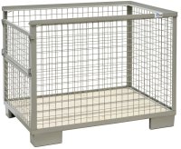 Gitterbox mit halb abklappbarer Schmalseite  - Bild 2