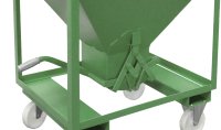 Silobehälter Typ SR 600 m3 | Rollen | RAL 3000  - Bild 2