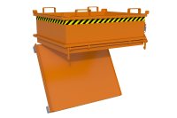 Mini-Klappbodenbehälter Typ MSB 0.37 m3 | 1000 x 1200 x 625 mm | RAL 2000  - Bild 2