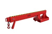 Teleskoplader 2500 kg | teleskopierbar, 8fach-ausziehbar, 14 mögliche Hakenpositionen | RAL 3000  - Bild 2