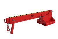 Teleskoplader 2500 kg | teleskopierbar, 8fach-ausziehbar, 14 mögliche Hakenpositionen | RAL 3000  - Bild 2
