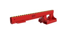 Teleskoplader 2500 kg | kurz, 5 mögliche Hakenpositionen | RAL 3000  - Bild 2