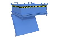 Mini-Klappbodenbehälter Typ MSB 0.37 m3 | 1000 x 1200 x 625 mm | RAL 5012  - Bild 2