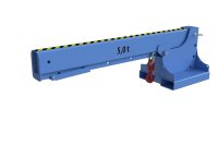 Teleskoplader 5000 kg | kurz, 5 mögliche Hakenpositionen | RAL 5012  - Bild 2