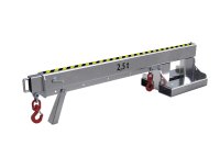 Teleskoplader 2500 kg | teleskopierbar, 8fach-ausziehbar, 14 mögliche Hakenpositionen | feuerverzinkt  - Bild 2