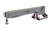 Teleskoplader 5000 kg | teleskopierbar, 8fach-ausziehbar, 14 mögliche Hakenpositionen | feuerverzinkt  - Bild 2
