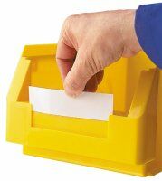 Etiketten für Lagersichtkästen 1 + 2 | transparent  - Bild 2