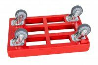 Transportroller 610 x 410 mm, HACCP - verschweißte Ausführung  - Bild 2
