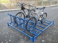 Fahrradpalette blau RAL 5010  - Bild 2