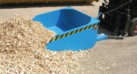 Schaufel Typ BSI 1.00 m3 | 1245 x 1250 x 710 mm | RAL 3000  - Bild 2