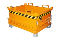 Mini-Klappbodenbehälter Typ MSB 0.24 m3 | 800 x 1000 x 625 mm | RAL 2000  - Bild 2