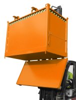 Klappbodenbehälter Typ FB 2.00 m3 | 1040 x 1845 x 1445 mm | RAL 2000  - Bild 2