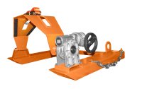 Fasskipper Typ FLEX-HK mit Handkurbel | RAL 2000  - Bild 2