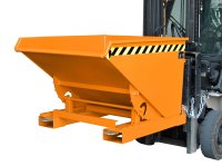 Kippbehälter Typ EXPO 0.60 m3 | 1260 x 1070 x 835 mm | RAL 2000  - Bild 2