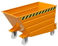 Kippbehälter Typ VD 0.50 m3 | 1375 x 800 x 730 mm | RAL 2000  - Bild 2