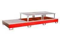 Auffangwanne 3850 x 1460 x 780 mm | 1 | 2 | RAL 3000  - Bild 2