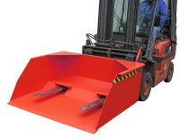 Schaufel Typ BSM 0.50 m3 | 1000 x 1100 x 500 mm | RAL 2000  - Bild 2
