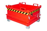 Mini-Klappbodenbehälter Typ MSB 0.24 m3 | 800 x 1000 x 625 mm | RAL 3000  - Bild 2