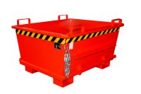 Mini-Klappbodenbehälter Typ MSB 0.13 m3 | 600 x 800 x 625 mm | RAL 3000  - Bild 2