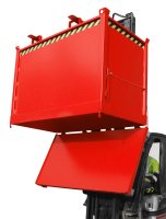 Klappbodenbehälter Typ FB 2.00 m3 | 1040 x 1845 x 1445 mm | RAL 3000  - Bild 2