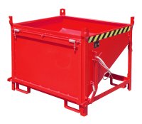 Silobehälter Typ SGK 0.75 m3 | RAL 3000  - Bild 2