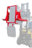 Mülltonnen-Kipper Typ MK 1 x 80/120 l-Mülltonne | RAL 3000  - Bild 2
