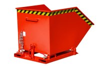 Kippmulde Typ SKK 600 l | 1390 x 840 x 905 mm | RAL 3000  - Bild 2
