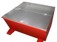 Kippbehälter Typ VD 0.80 m3 | 1375 x 1200 x 730 mm | RAL 3000  - Bild 2