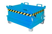 Mini-Klappbodenbehälter Typ MSB 0.24 m3 | 800 x 1000 x 625 mm | RAL 5012  - Bild 2