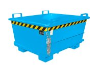 Klappbodenbehälter Typ BKB 0.5 m3 | 1040 x 1200 x 715 mm | RAL 5012  - Bild 2