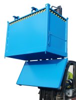 Klappbodenbehälter Typ FB 2.00 m3 | 1040 x 1845 x 1445 mm | RAL 5012  - Bild 2