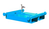 Traverse Typ TBB-E RAL 5012  - Bild 2
