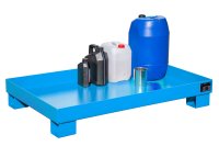 Auffangwanne ohne Gitterrost nein | 1300 x 800 x 205 mm | RAL 5012  - Bild 2