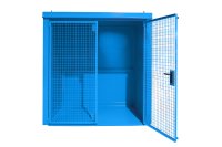 Gasflaschen-Container 40 | RAL 5012  - Bild 2
