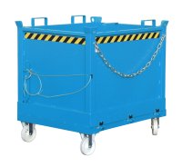Klappbodenbehälter Typ FB 1.00 m3 | 1040 x 1245 x 1145 mm | RAL 5012  - Bild 2