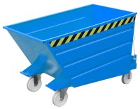 Kippbehälter Typ VD 0.50 m3 | 1375 x 800 x 730 mm | RAL 5012  - Bild 2