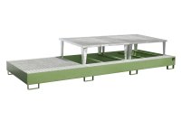 Auffangwanne 3850 x 1460 x 780 mm | 1 | 2 | RAL 6011  - Bild 2