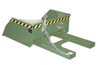 Schaufel Typ BSE 0.50 m3 | 1000 x 1100 x 500 mm | RAL 6011  - Bild 2