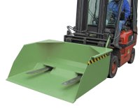 Schaufel Typ BSM 0.50 m3 | 1000 x 1100 x 500 mm | RAL 6011  - Bild 2